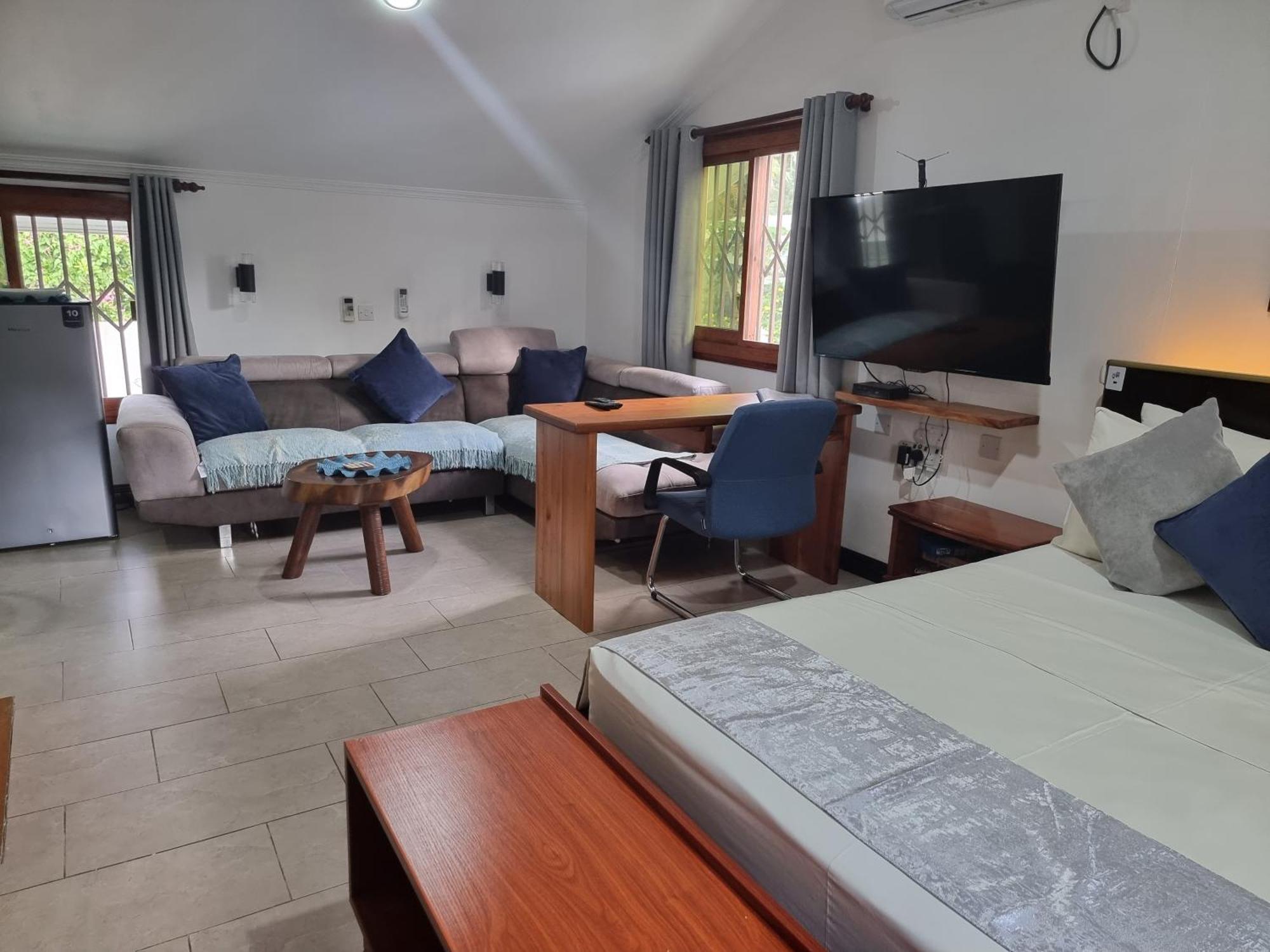 The Drake Seaside Apartment - Studio Bel Ombre Bagian luar foto